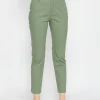 Beril Jeans Green Asparagus
