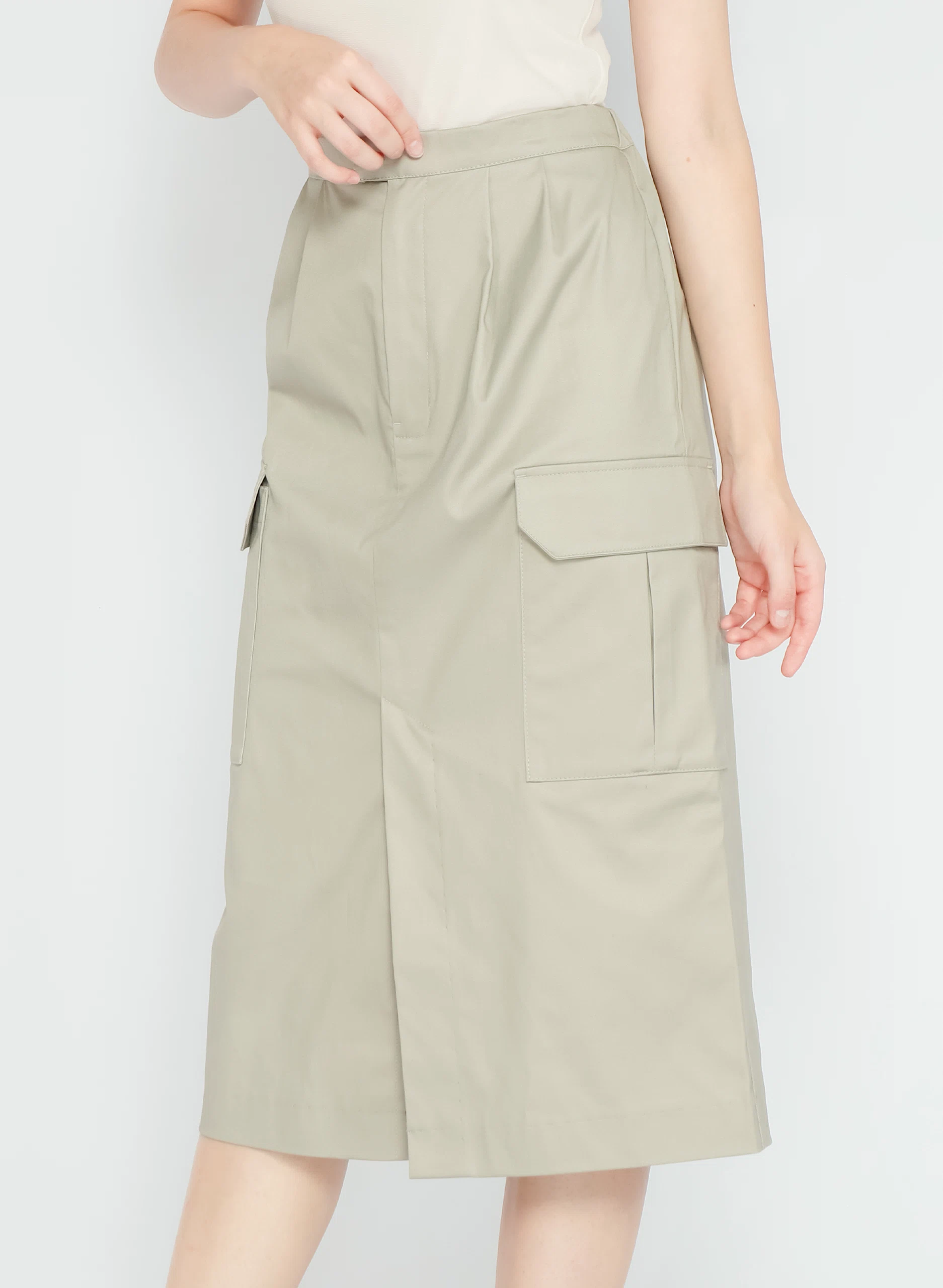 Jane Skirt Light Grey 4 LG 5