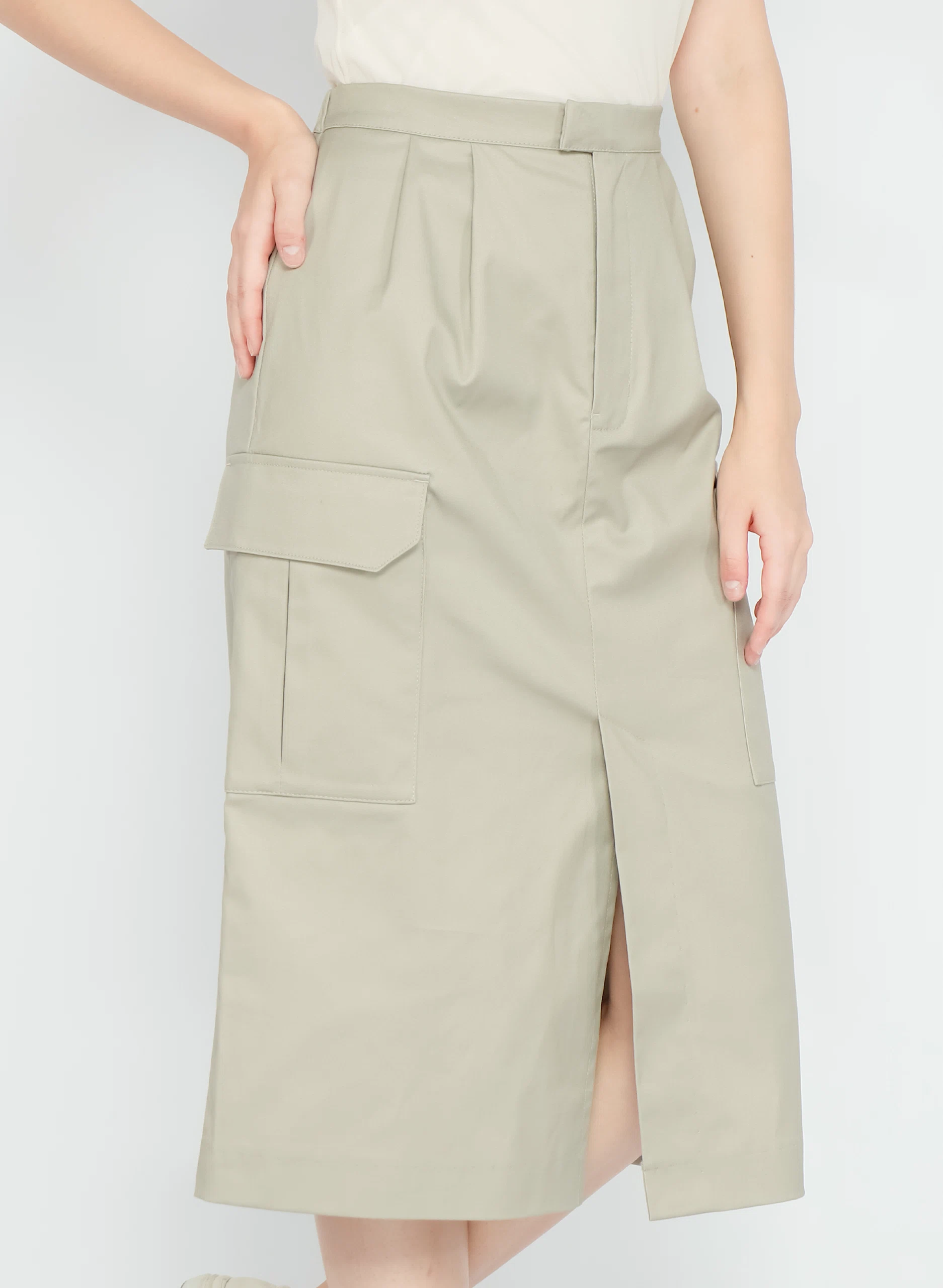 Jane Skirt Light Grey 5 LG 6