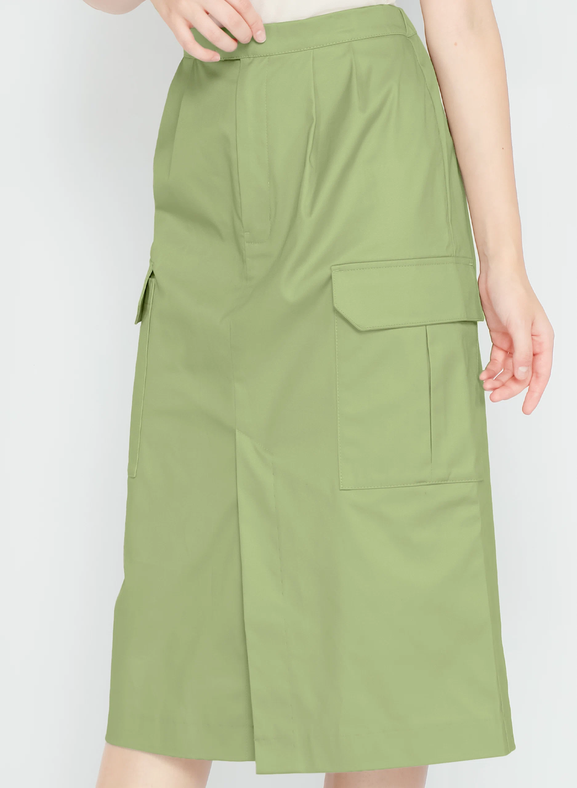 Jane Skirt Green Olive 4 OLIVE 5