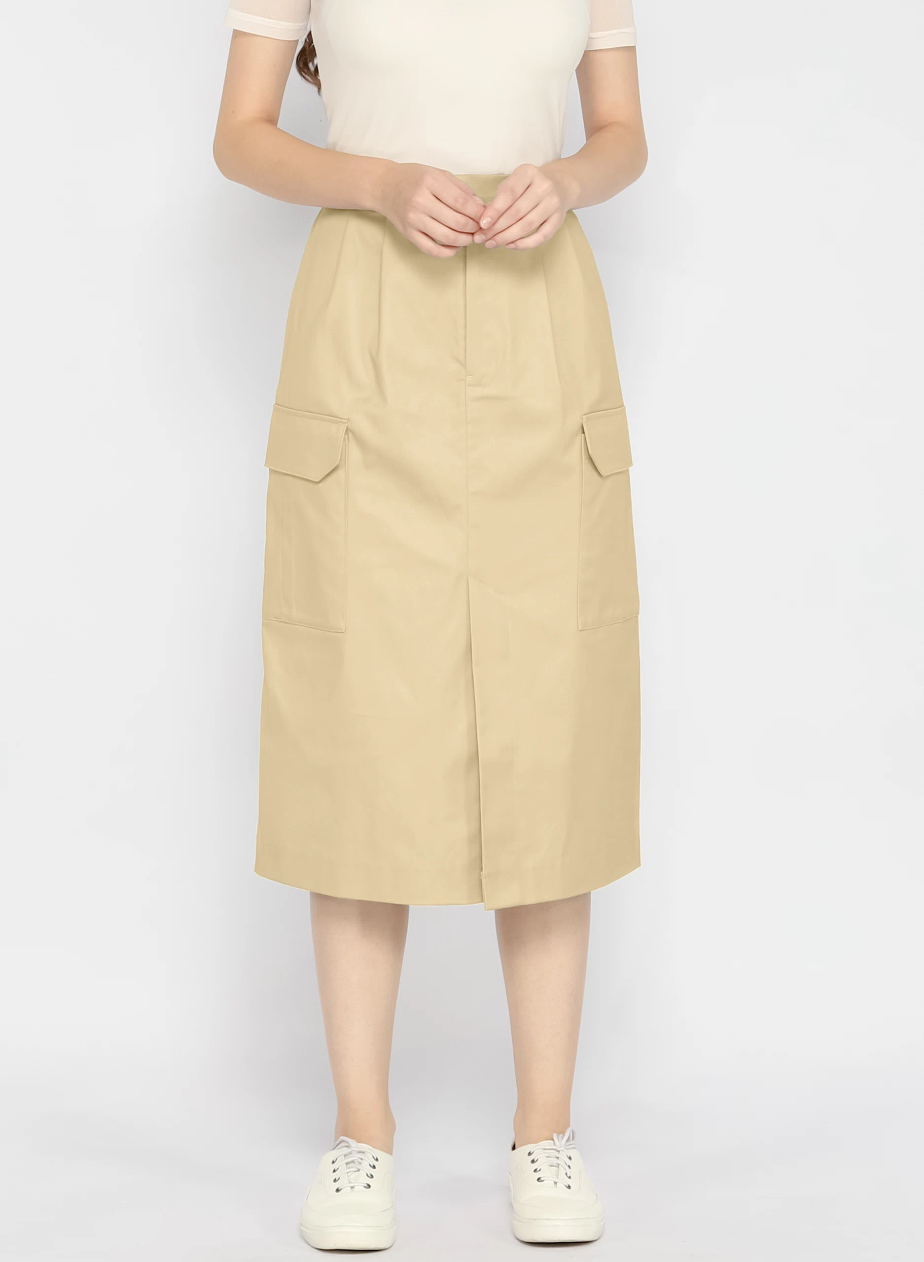 Jane Skirt Wheat Cream