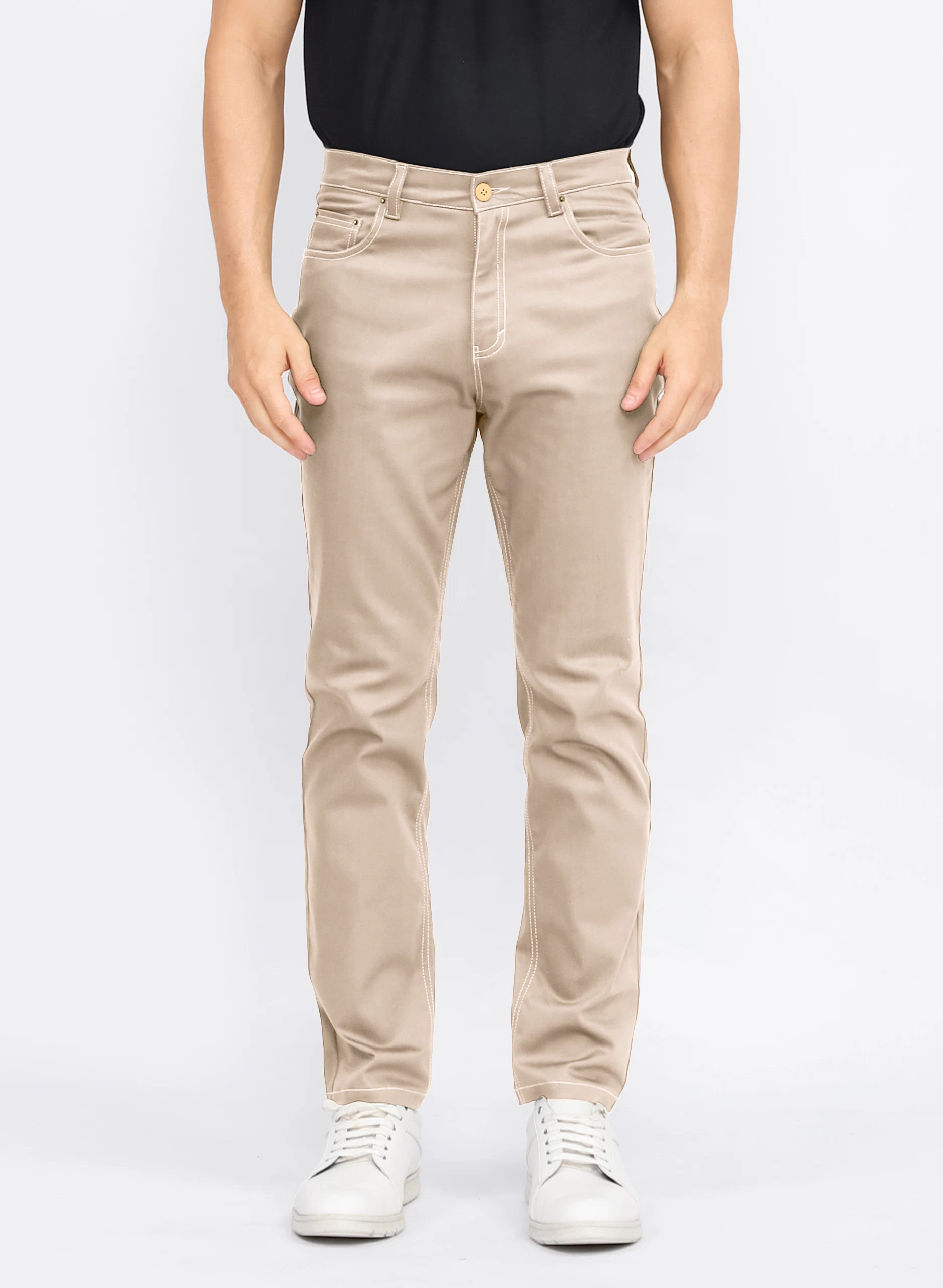 Ero Skinny Jeans Beige