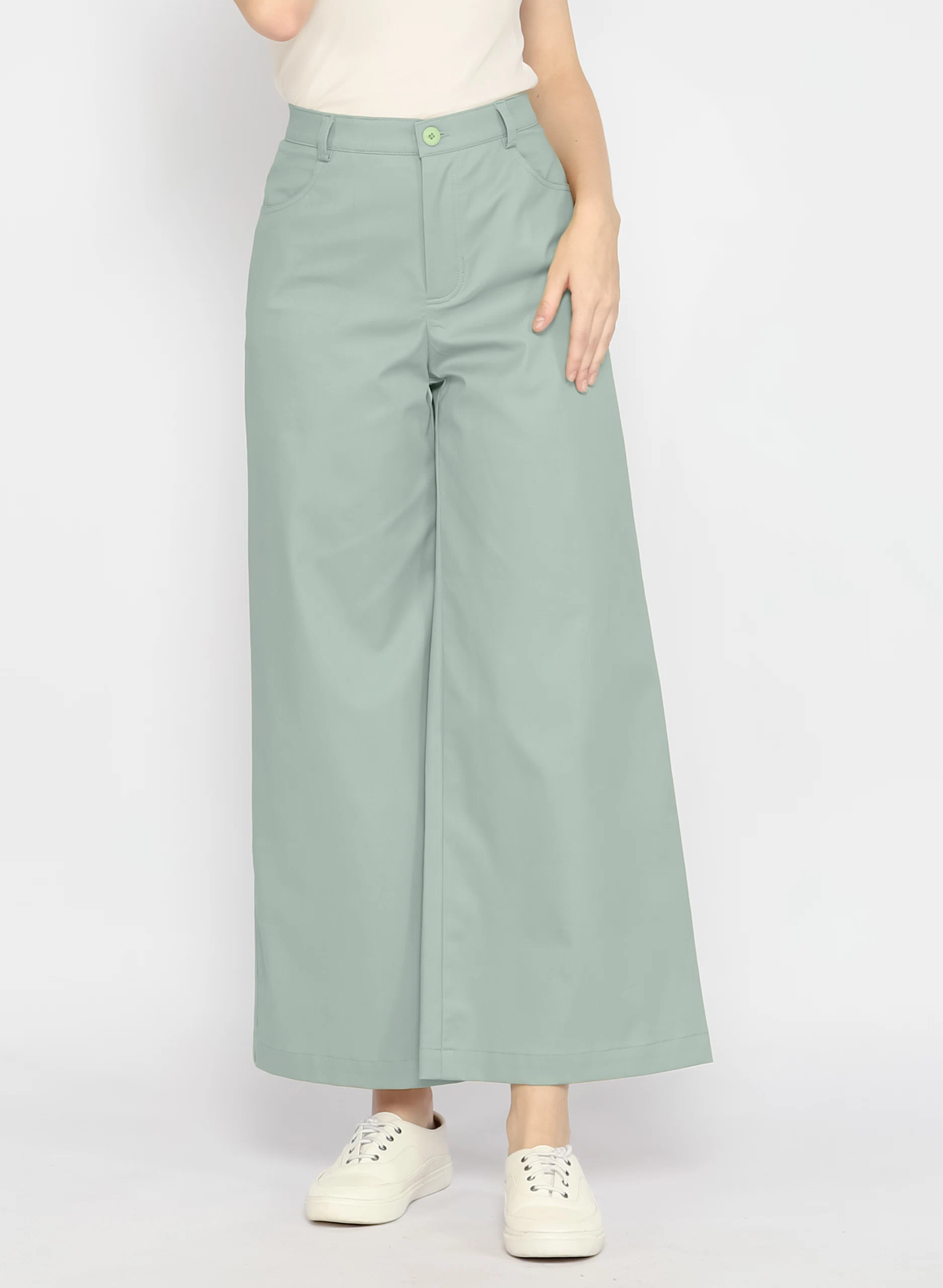 Bellazo Pants Green Pastel
