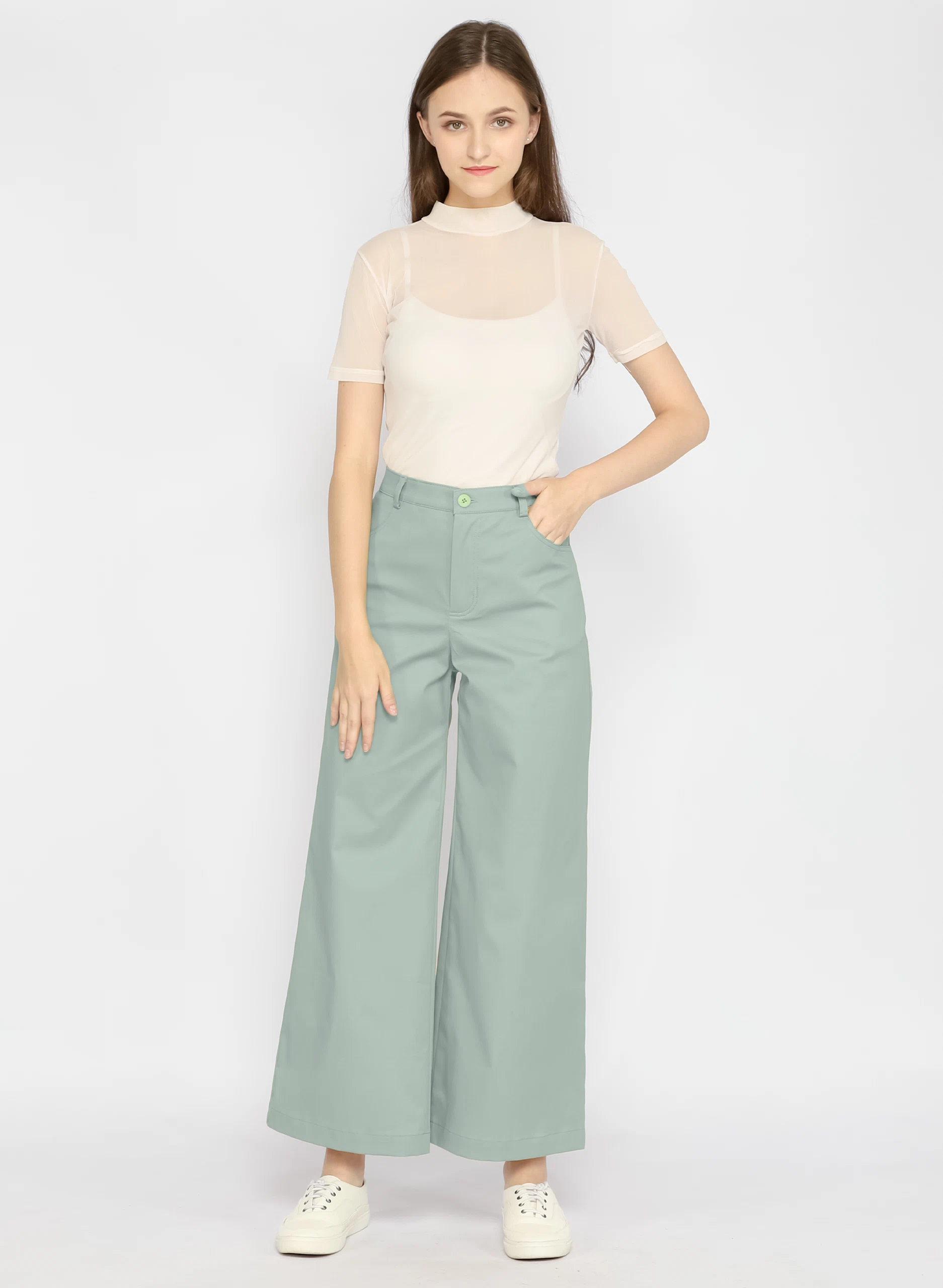 Bellazo Pants Green Pastel 2 Bellazo Pants Green Pastel