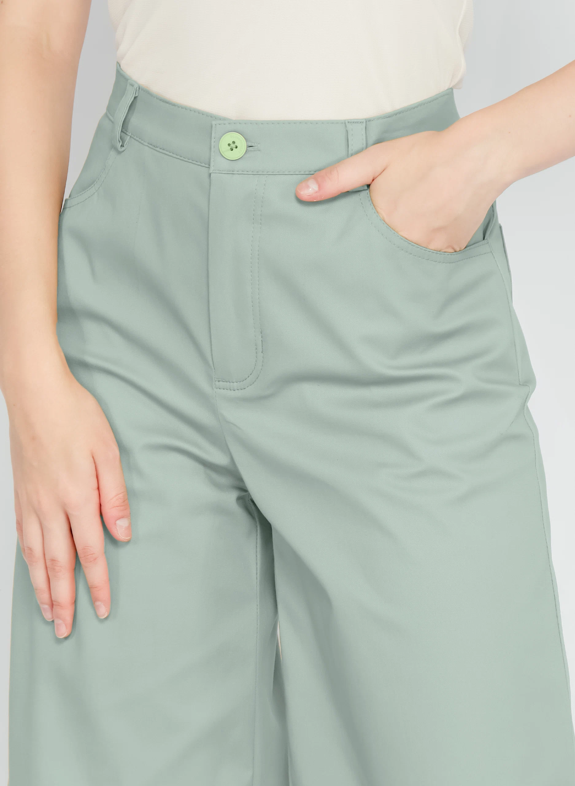 Bellazo Pants Green Pastel 4 green pastel 5