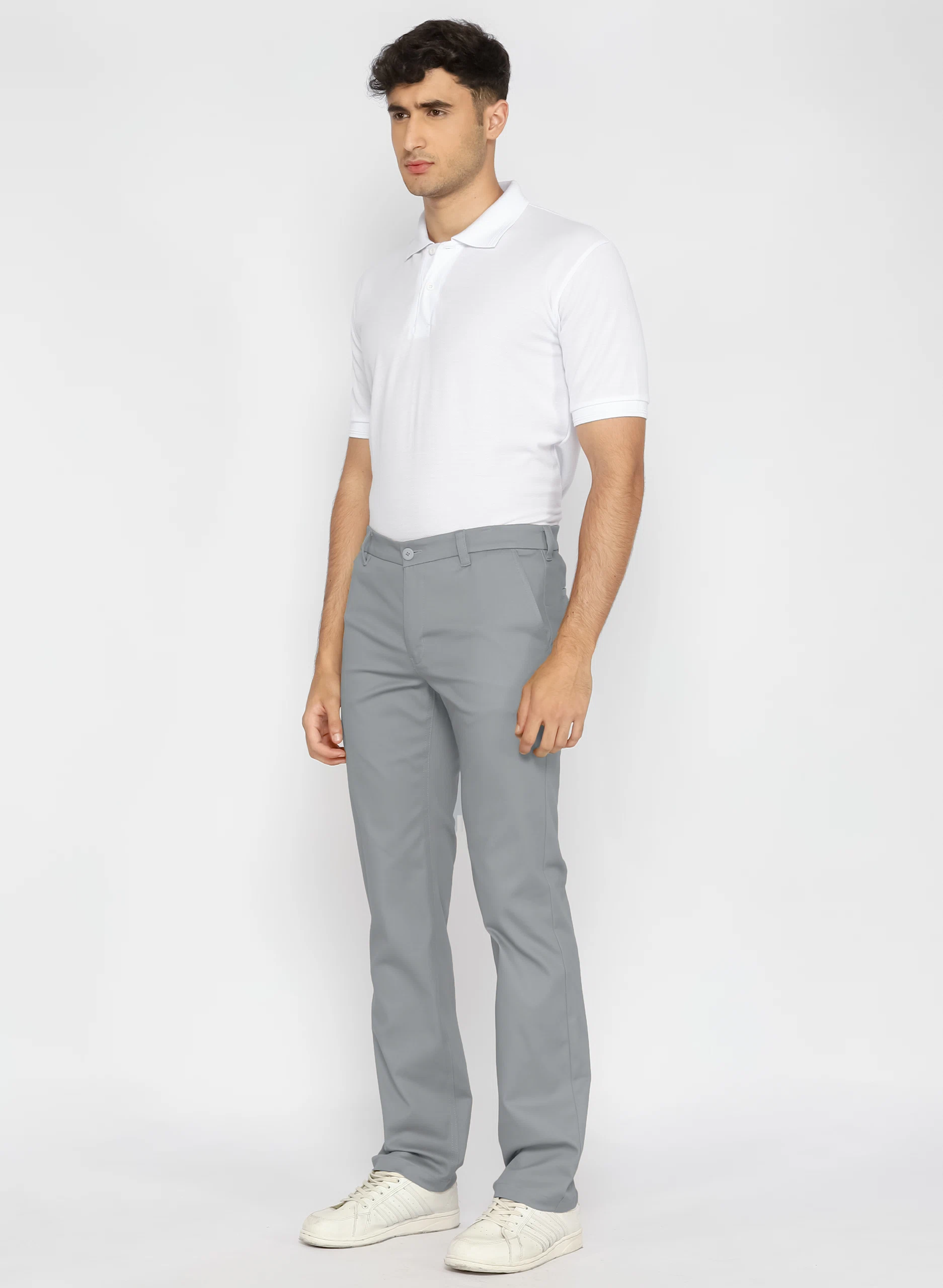 Chino Chic Slimfit GreyAsh